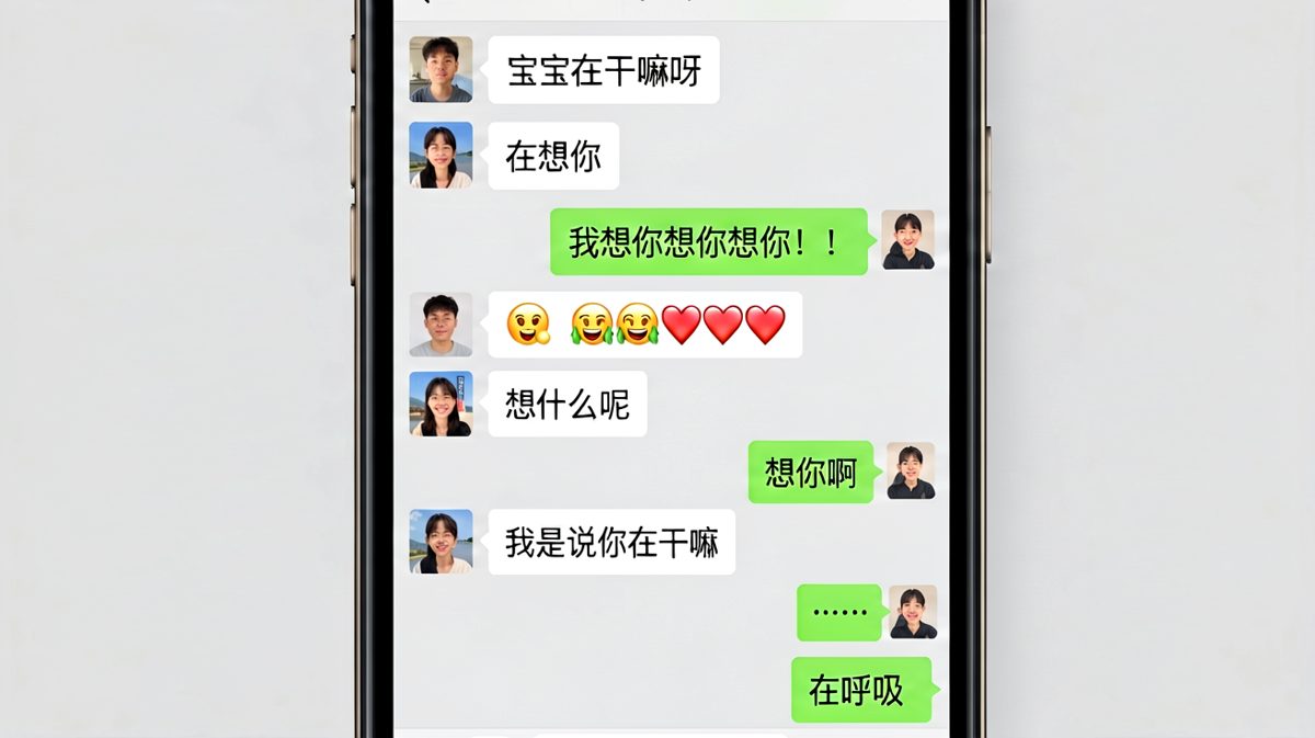 情话连篇却跨频聊天，直男翻车现场