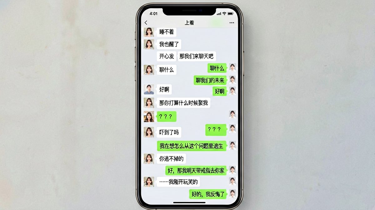 深夜求婚翻车，反悔速度比求婚还快