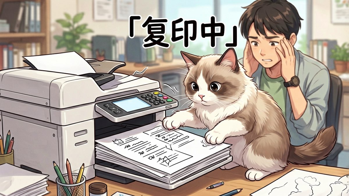 爪子一按，文件全废，猫主子的恶作剧无解