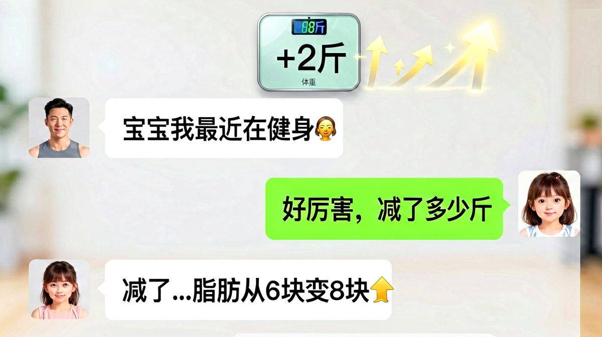 健身反而增重，脂肪数量翻番