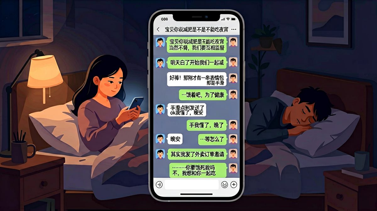 减肥宣言被外卖反转