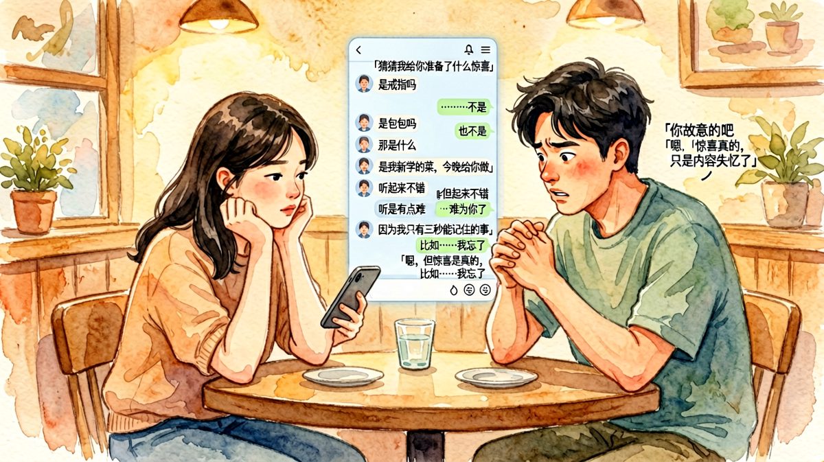 失忆式惊喜让期待落空