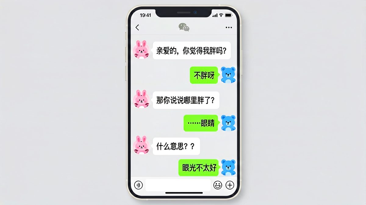 男朋友被坑说'眼光不好'，求生欲满分却翻车