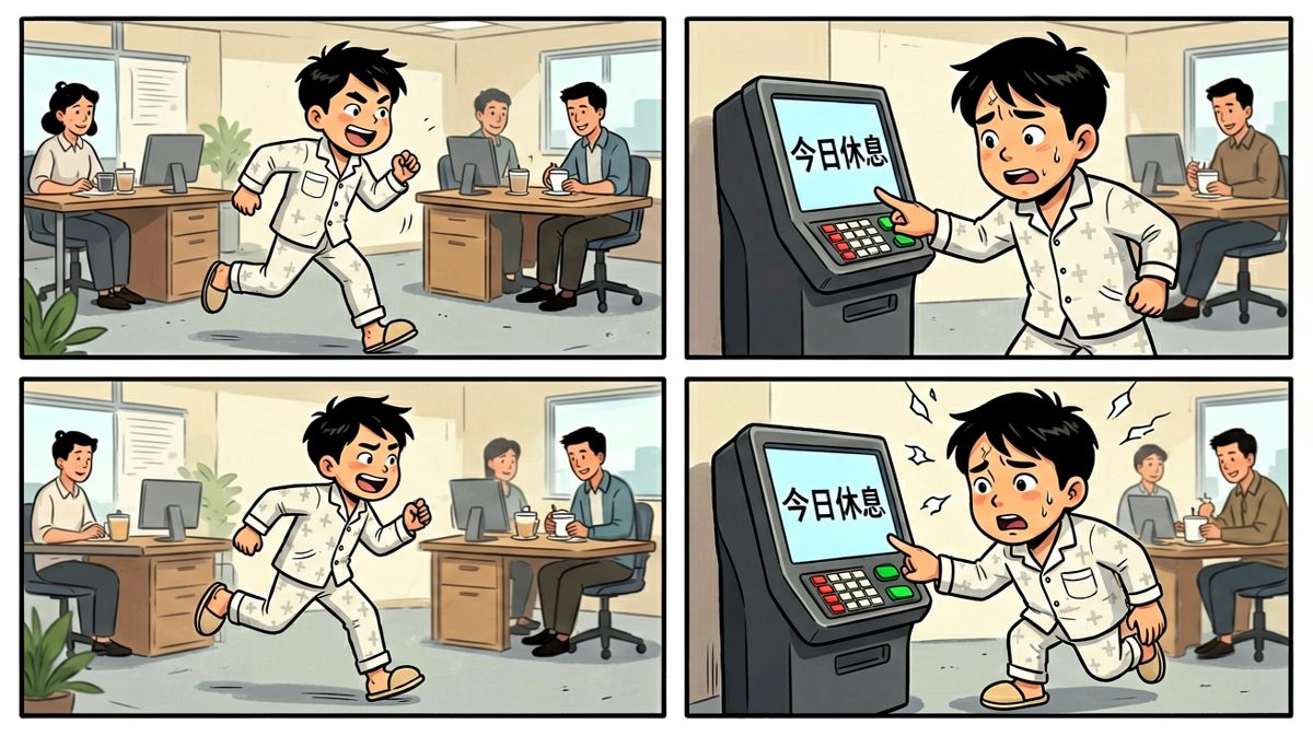 今天是周六……我是不是有病？