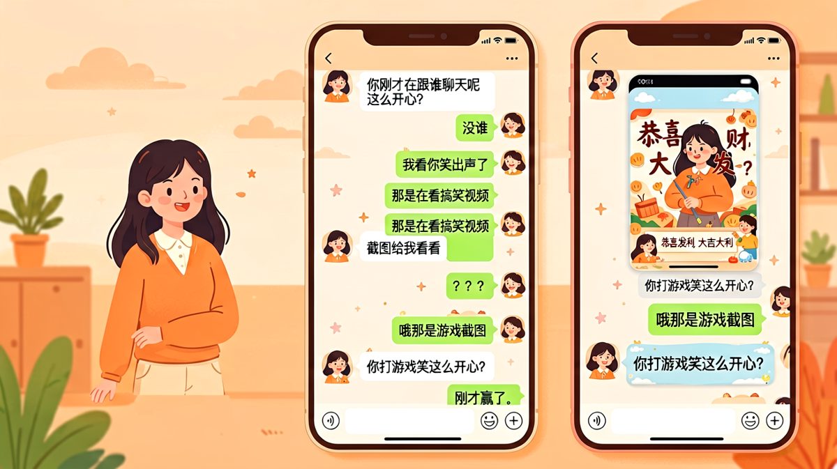 男友被怀疑聊天对象，用游戏战绩完美脱身