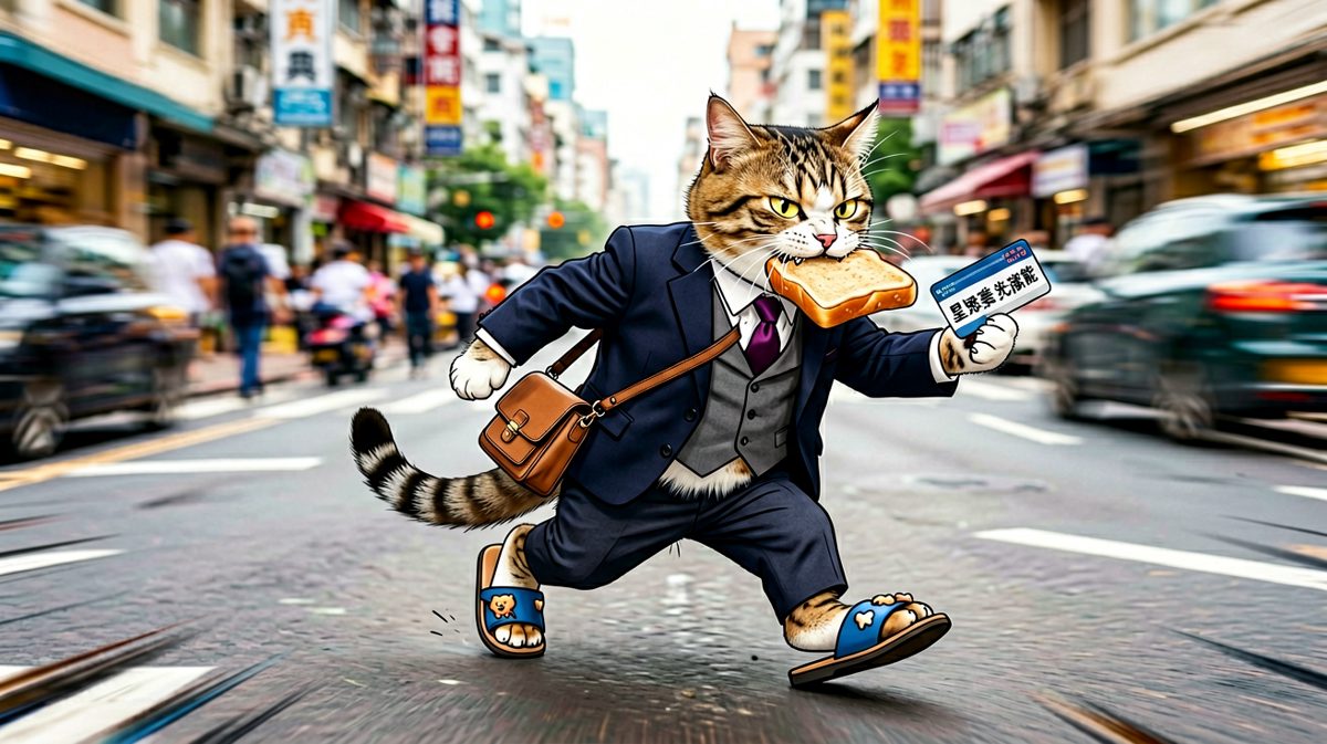 冲啊！！迟到就完了！！