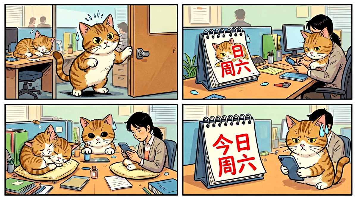 ……今天是周六？