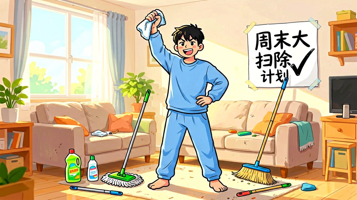 雄心勃勃的大扫除计划正式开启