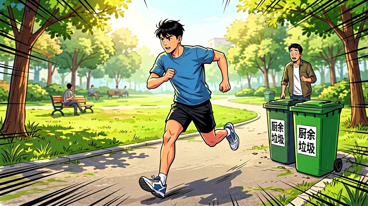 全力冲刺……的方向好像不太对