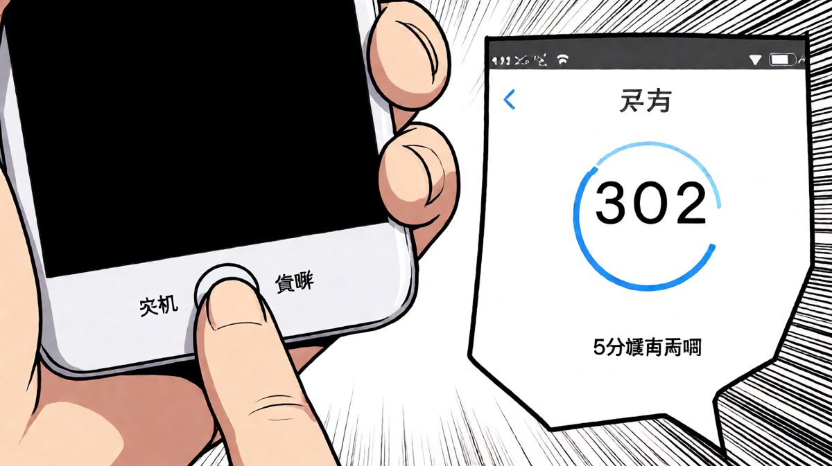 自信满满按下关机键的那一刻