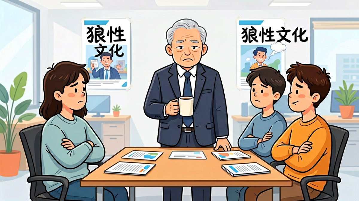 老板：我们要狼性文化！员工：那您是头狼吗？