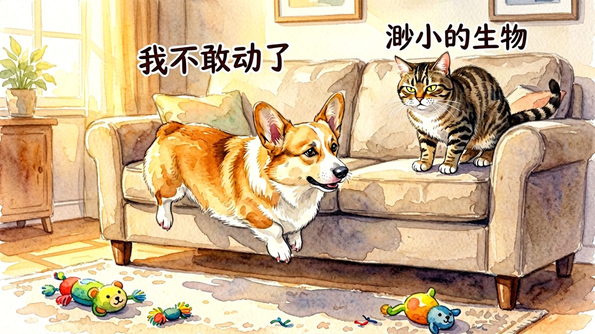 柯基：此刻我需要用尽全身力气才能假装无事发生