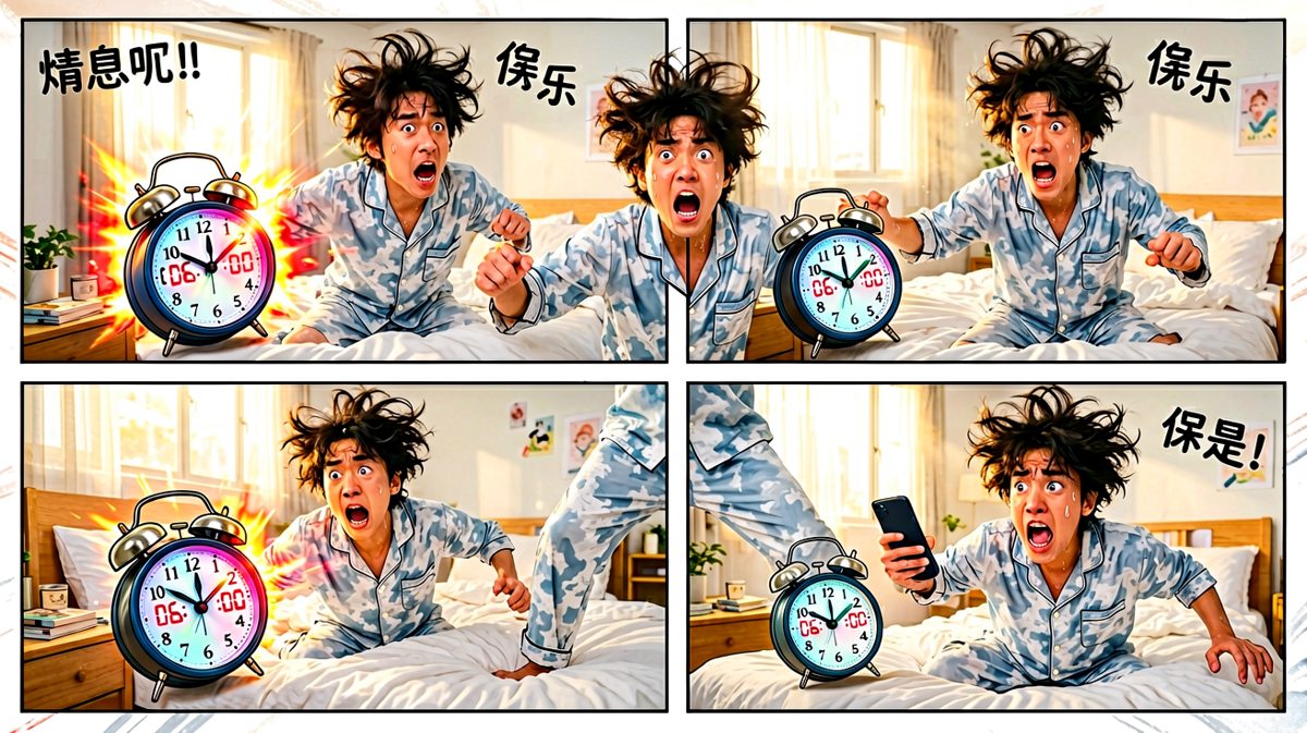 啊啊啊要迟到了！
