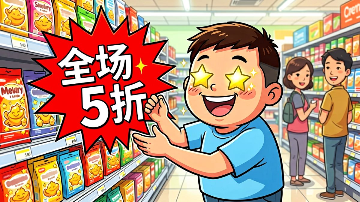 发现惊天大折扣，眼睛瞬间变成星星