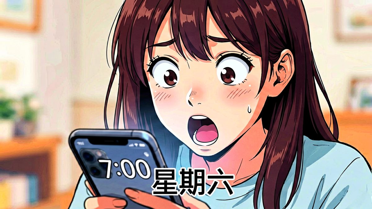 等等……今天是周六？