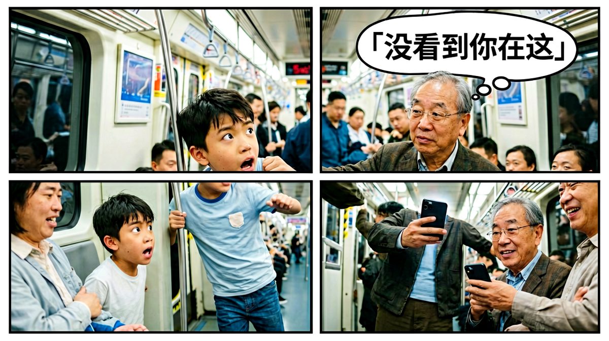 「没看到你在这？」叔叔的理直气壮让人崩溃。