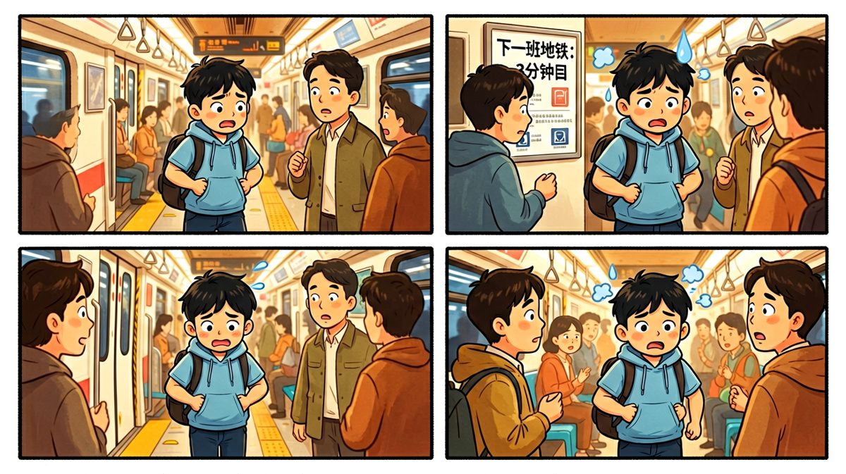 到了站才发现——手机不见了！