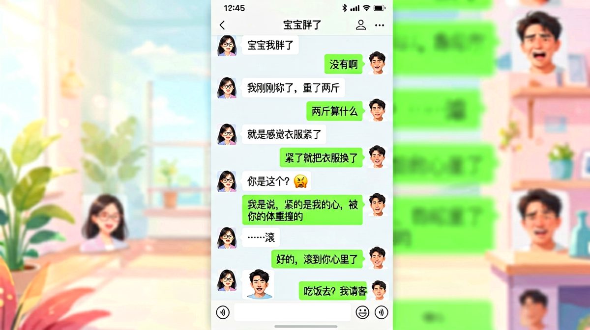 「紧了的是我的心」——土味情话终极反杀