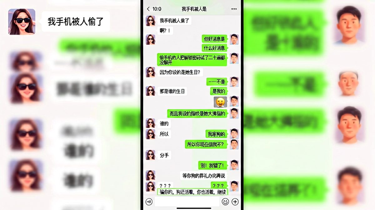 「狗的指纹」——离谱但甜蜜的聊天记录
