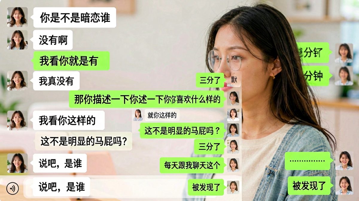 「每天跟我聊天这个」——直球暴击无处可逃