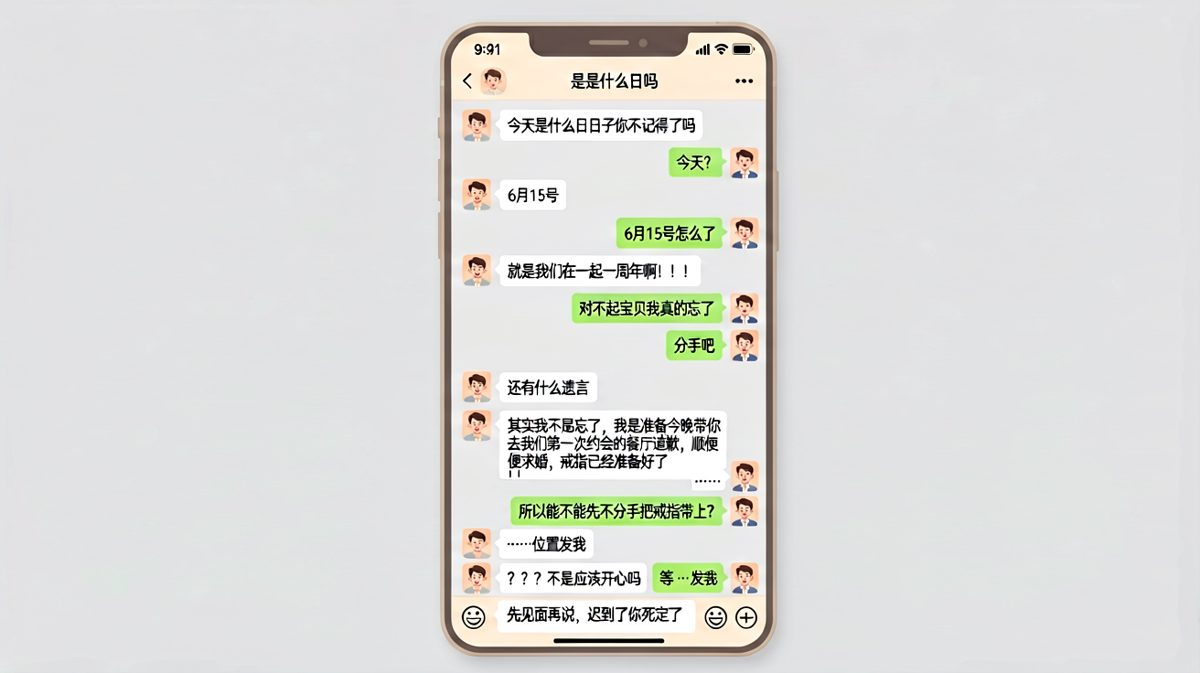 忘记纪念日的生死救援：求婚反转拯救直男命