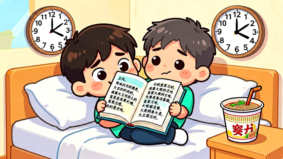 考前一夜：我以为我学了很多，但书说它不这么认为