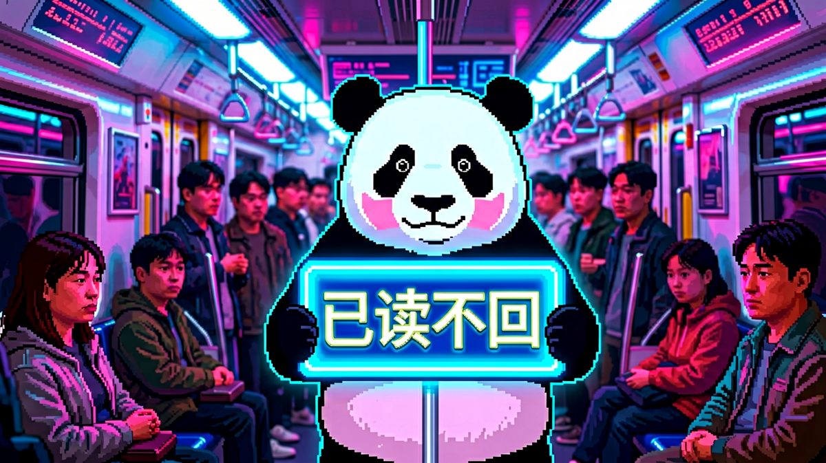 早高峰地铁上的精神状态：已读，已读，已读不回