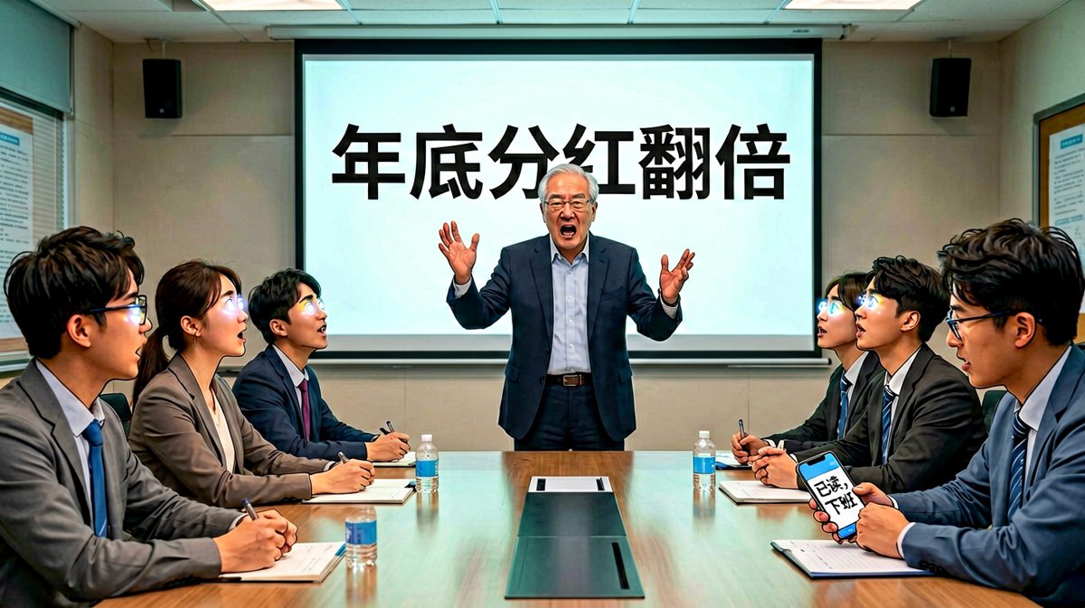 老板画饼充饥，员工已读乱回