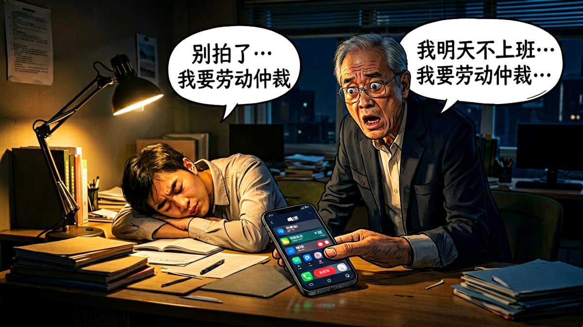 老板想发朋友圈，员工梦里先发制人