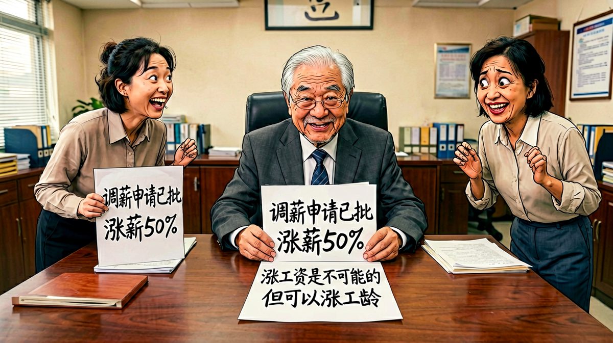 以为要涨薪，结果是涨工龄