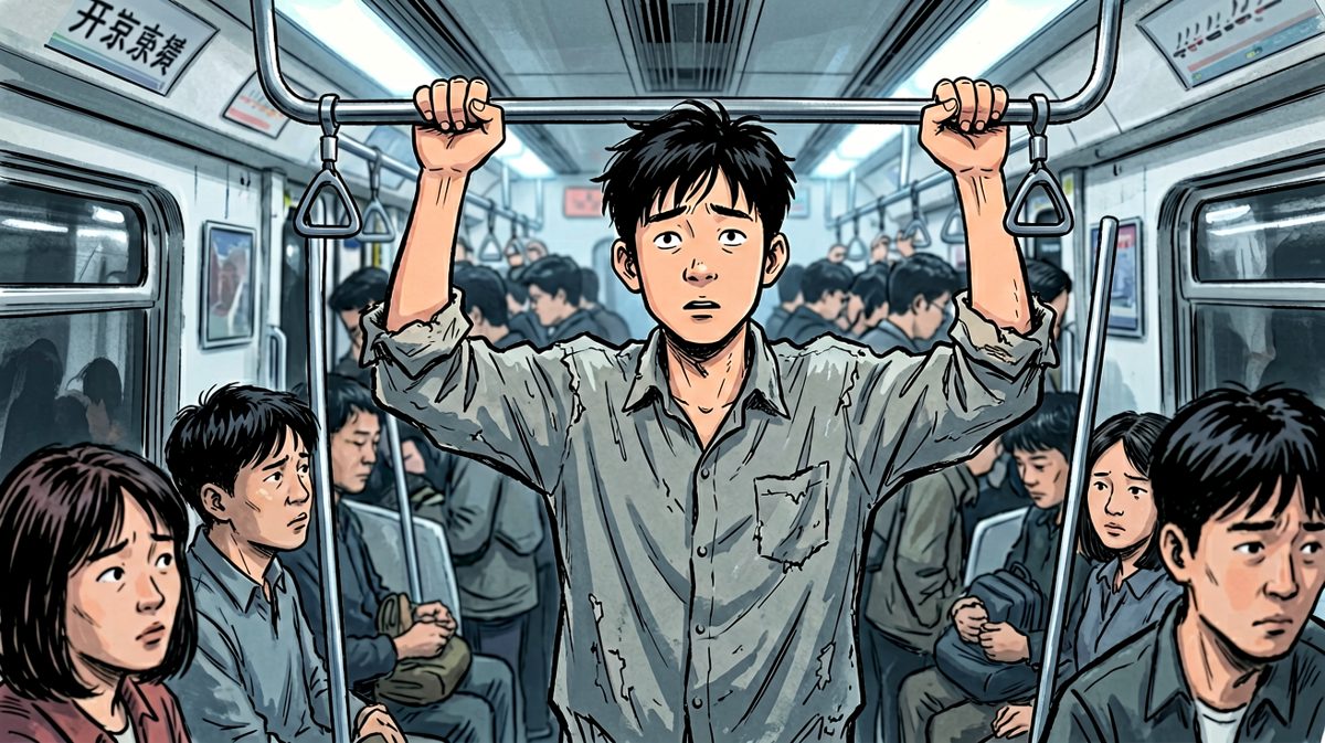 周一早高峰，灵魂还留在床上