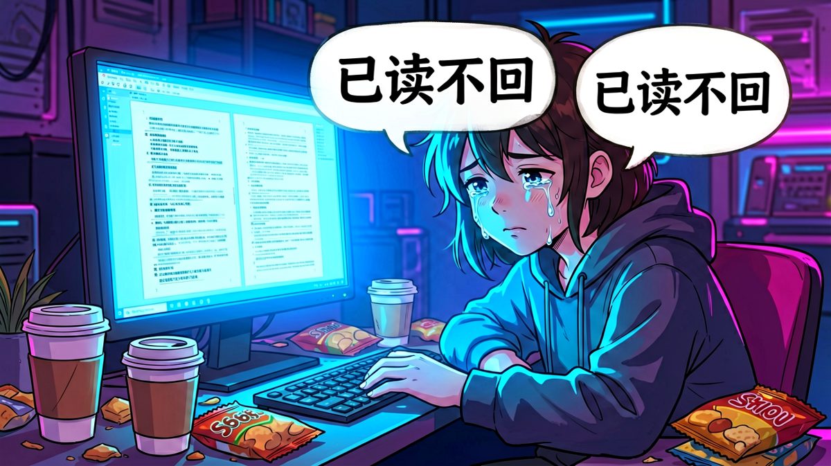 表面在干活，实际在等下班