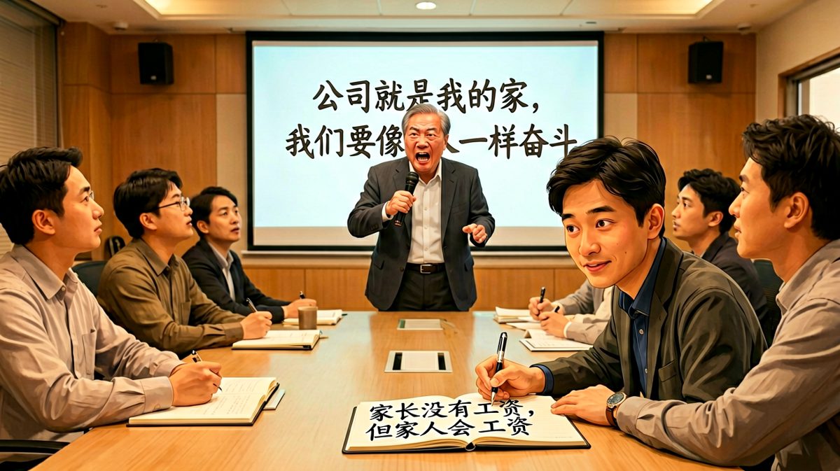 把公司当家？员工：那工资呢？
