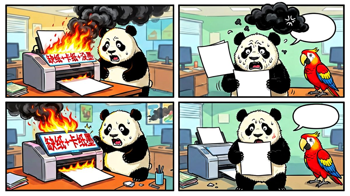 打印机：今天也不支持人类
