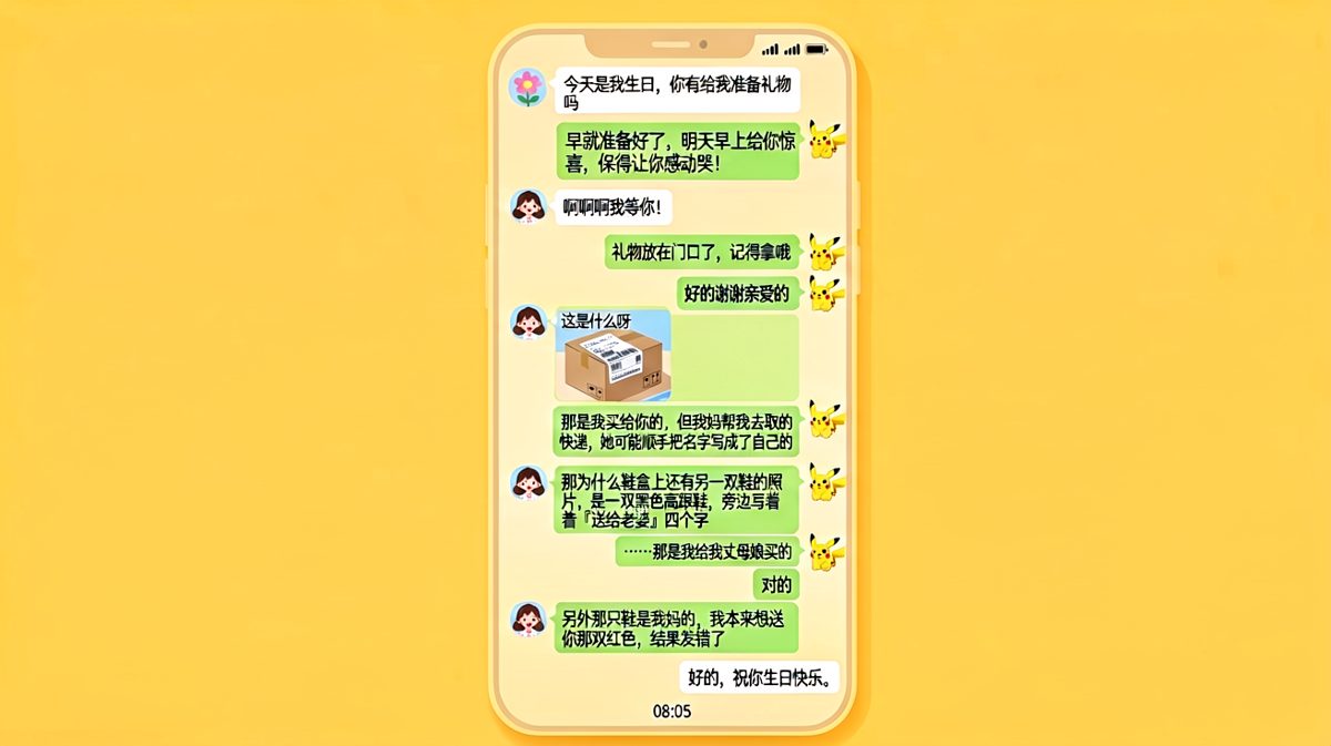 生日礼物发错快递，反而把自己绕进了套