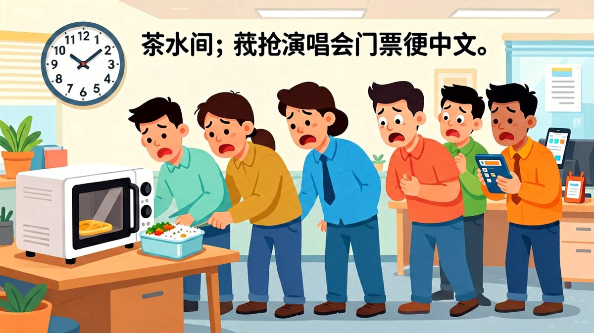 午休铃一响，整个办公室的战斗力提升300%
