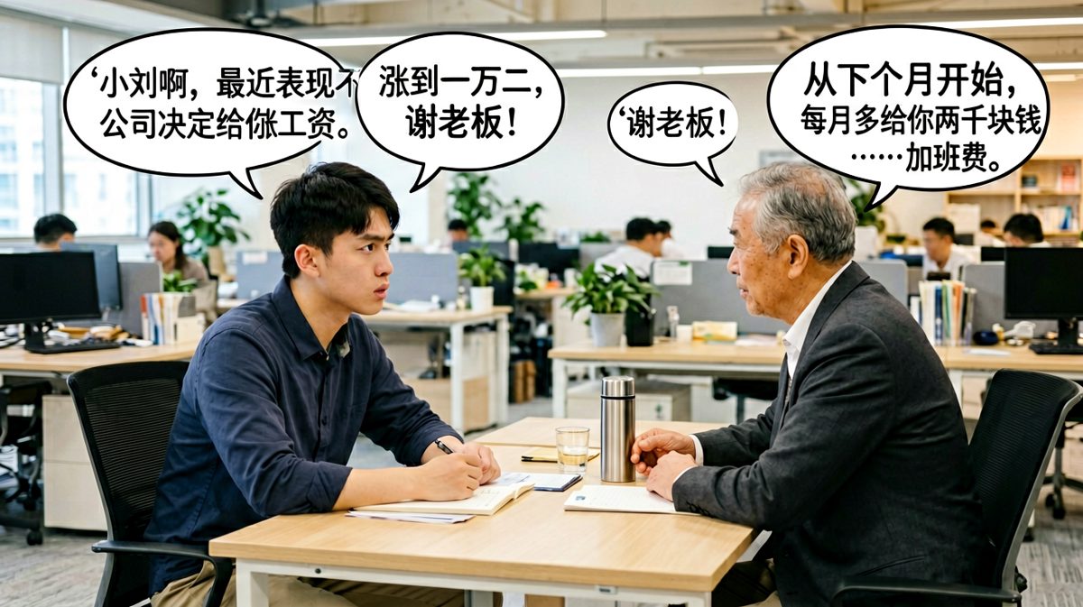 老板宣布涨薪，员工感动落泪，结果涨的是加班费