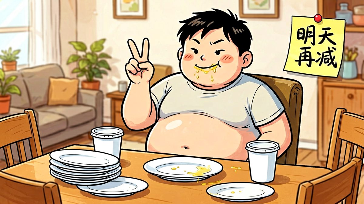 最终美食战胜意志，明天再说吧！