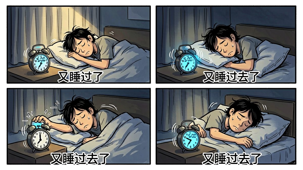 五点整，身体比脑子更诚实