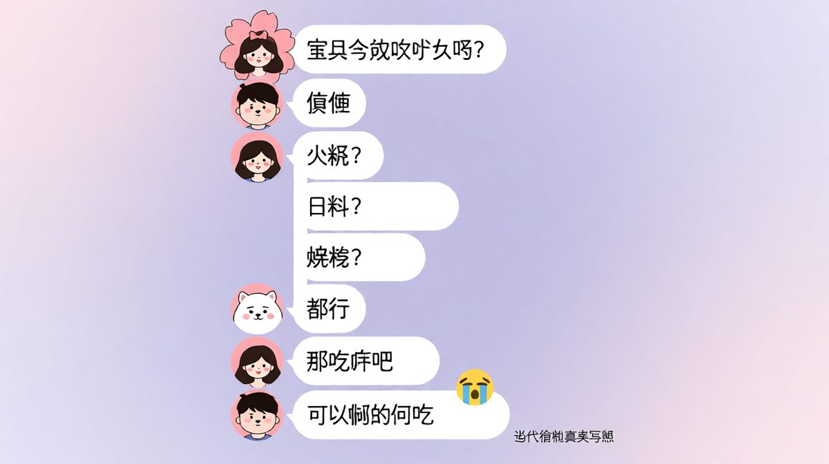 问吃什么永远是最高难度的送命题
