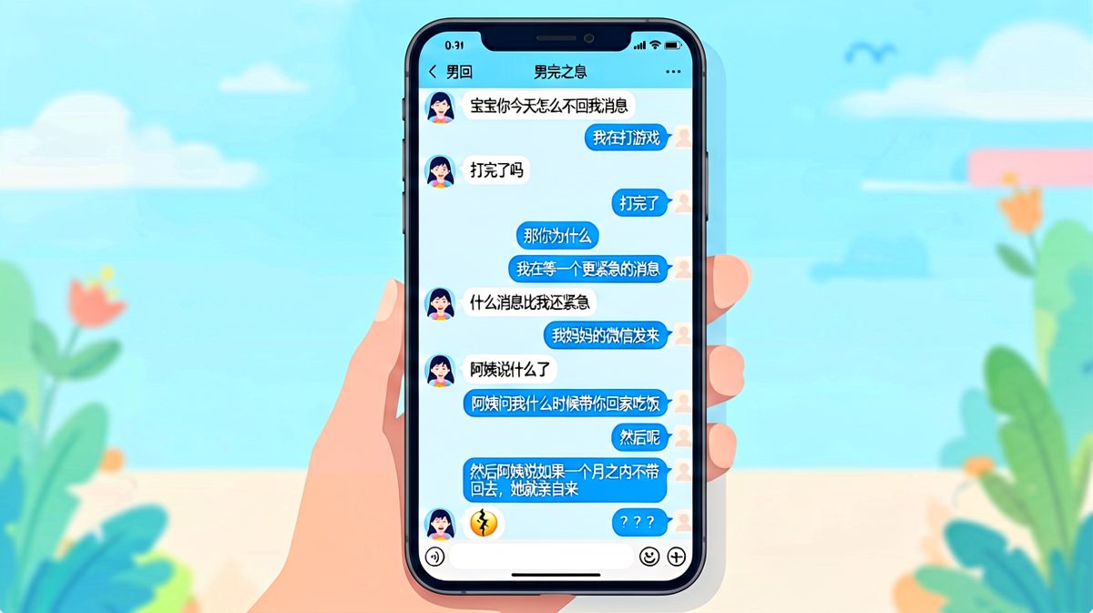 「如果一个月不带回去，她就亲自来」——危机来了
