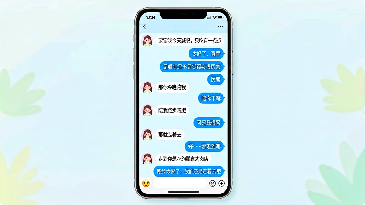 「走着去吧」——男人的诚实往往来自食物的诱惑