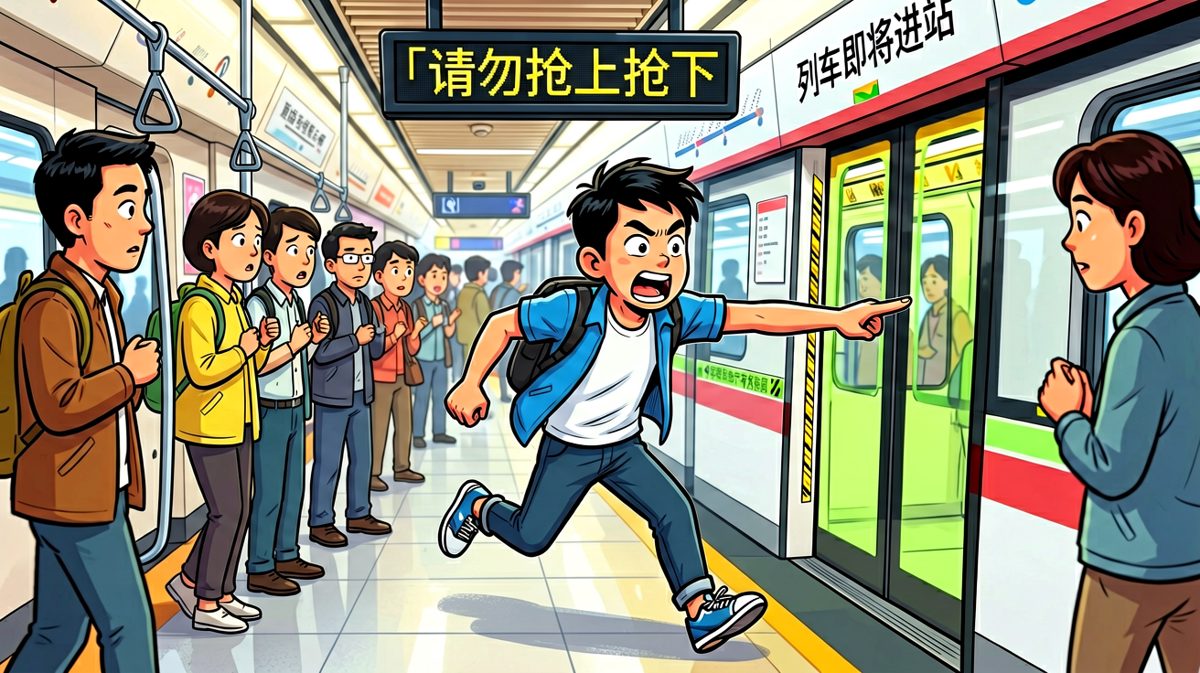 一步之遥，却是两个世界