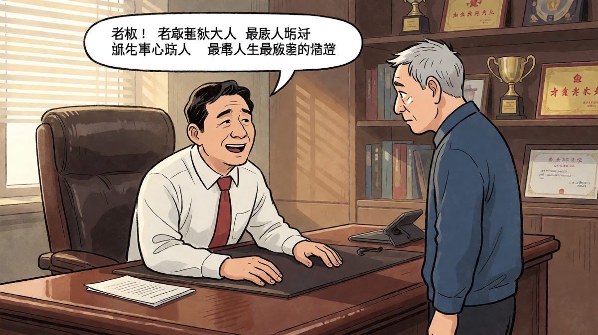 老板：年轻人，公司就是你们的家！员工刚感动完，第二天收到裁员通知书。