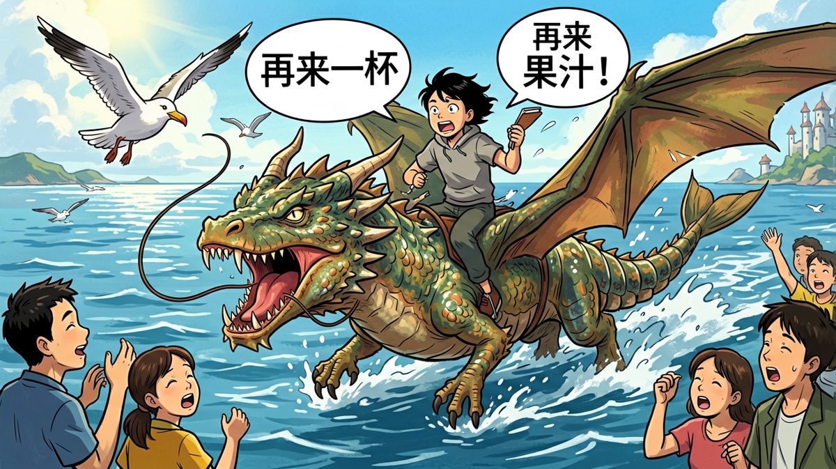 梦境越来越离谱，社畜开始指挥海洋生物