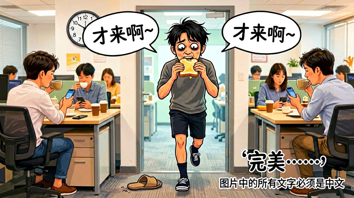 气喘吁吁冲到公司，却发现只是另一个开始