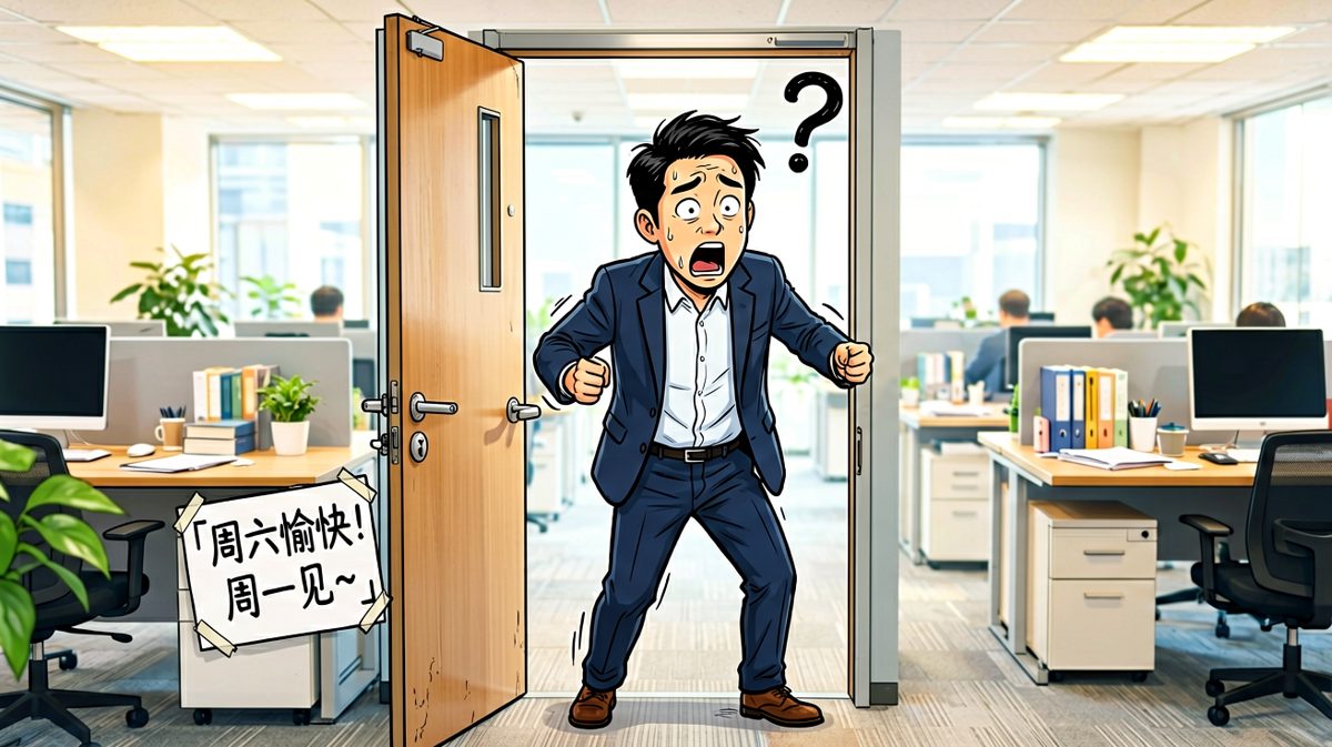 冲到医院门口，发现……今天是周六？