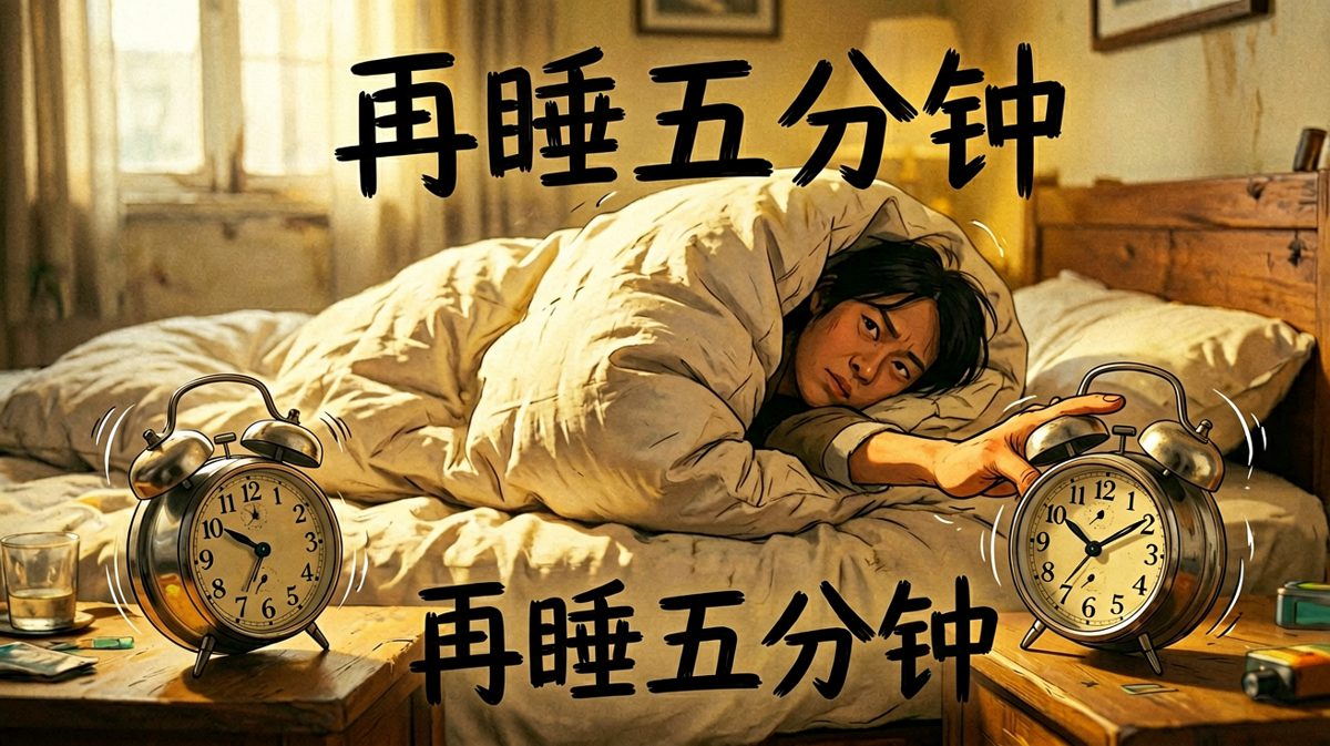 八小时过去，被窝仍是封印我的地方。