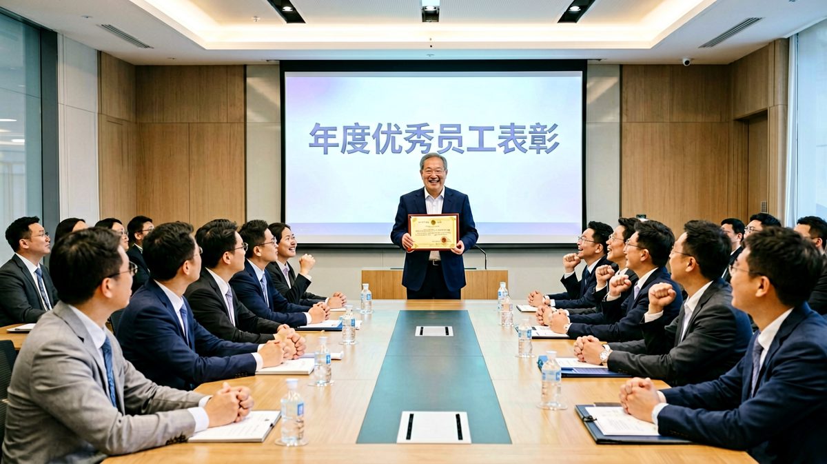 老板：恭喜你晋升为主管！员工激动起身，老板补充：是从现在的主管晋升为副主管。