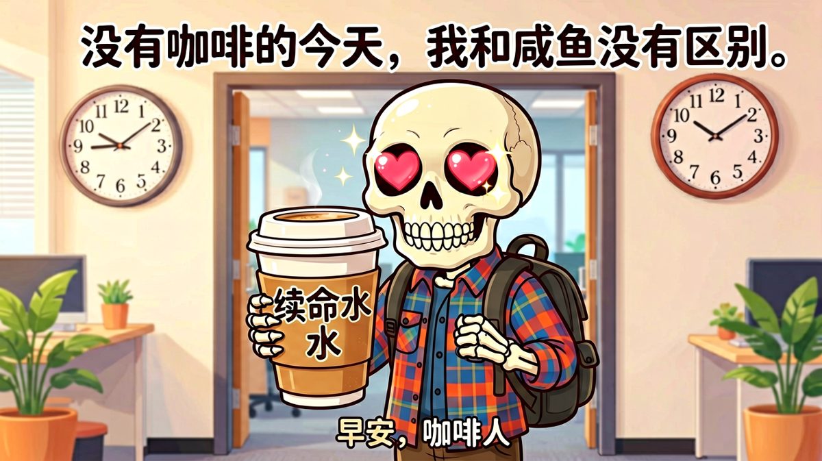 咖啡是我的合法兴奋剂